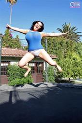 Bustylicious Leanne Crow Trampoline Jump Bustylicious Leanne Crow Trampoline Jump