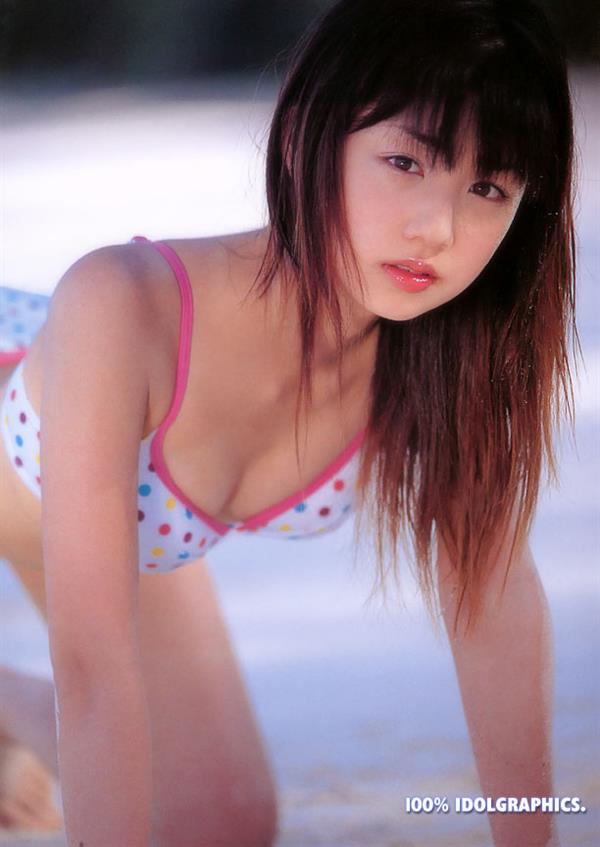Yuko Ogura in a bikini