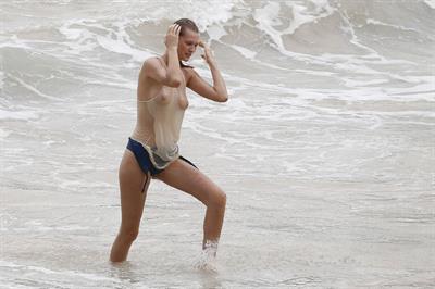 Toni Garrn - breasts