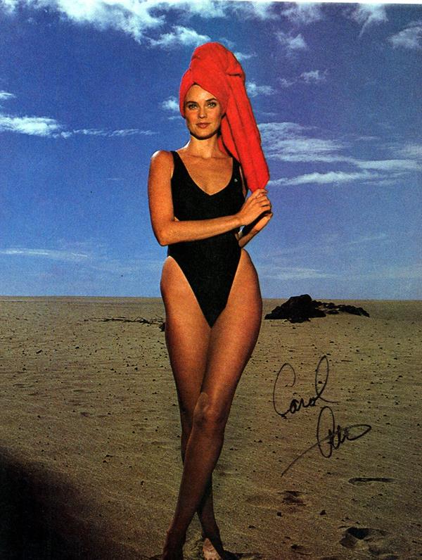 Carol Alt in a bikini