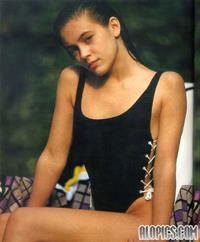 Alyssa Milano in a bikini