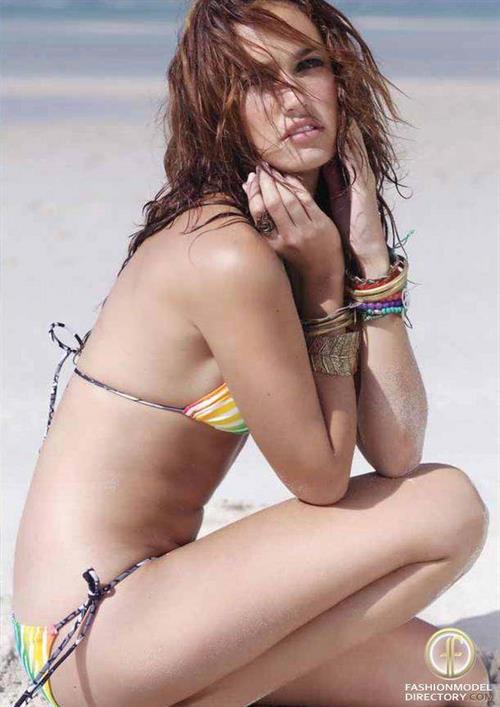 Bailey Nortje in a bikini