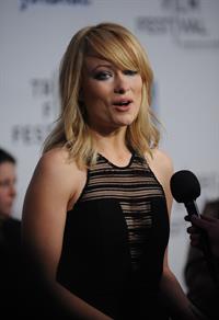 Olivia Wilde Deadfall premiere during the 2012 Tribeca Film Festival on April 22, 2012