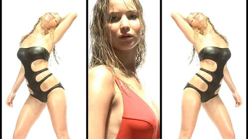 Jennifer Lawrence in a bikini