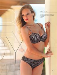 Julia Rohden in lingerie