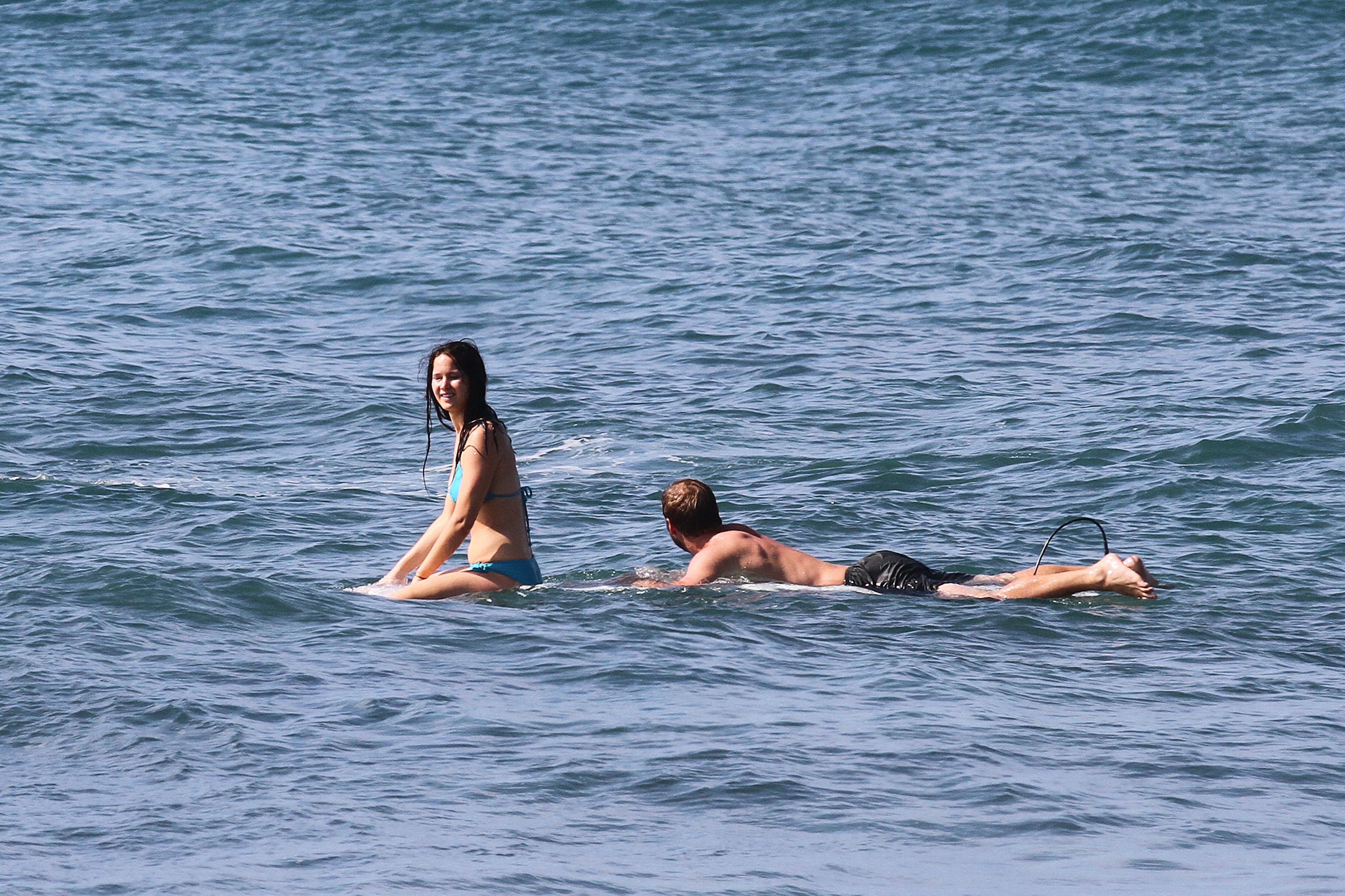 Jennifer Lawrence bikini candids in Maui 11/21/12 