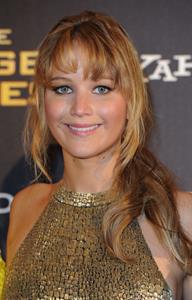 Jennifer Lawrence at the Hunger Games UK premiere on March 14, 2012 