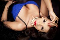 Adina Barbu in lingerie