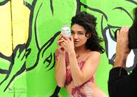 Jessica Szohr in body paint