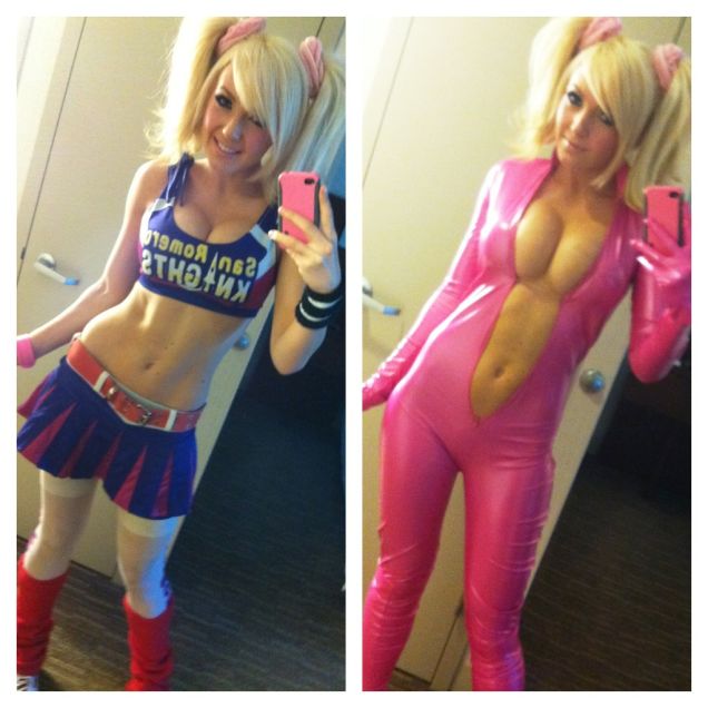 Jessica Nigri taking a selfie