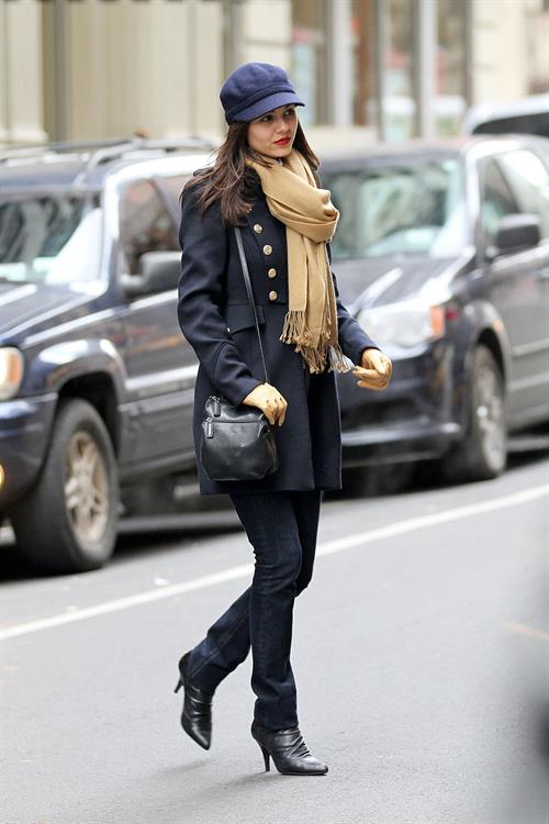 Victoria Justice out and about in NYC 2/7/13 
