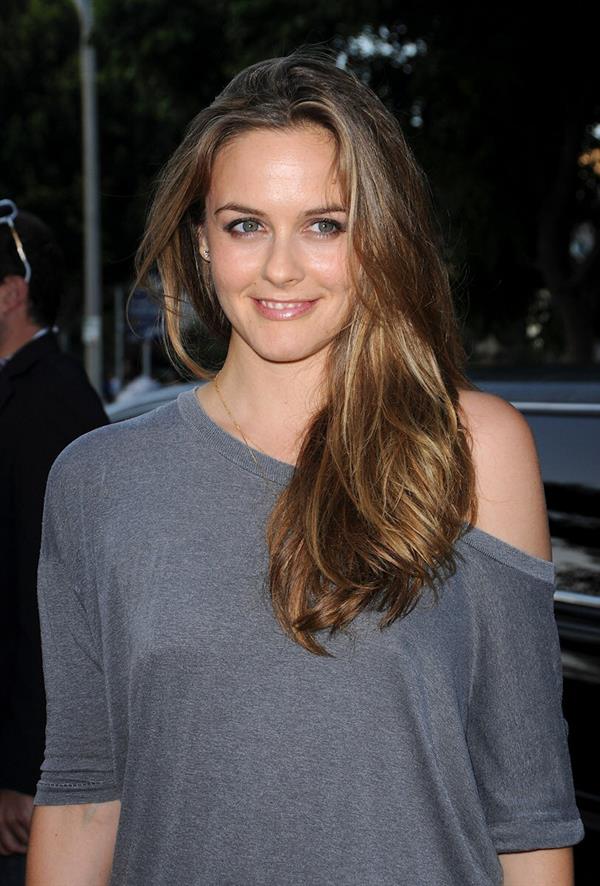Alicia Silverstone attending the Pineapple Express Premiere in Westwood 