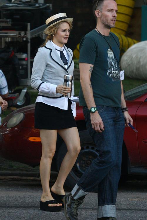 Alicia Silverstone on Vamps set in Detroit on August 13, 2010 