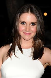 Alison Brie attending The Five Year Engagement premiere on April 18, 2012