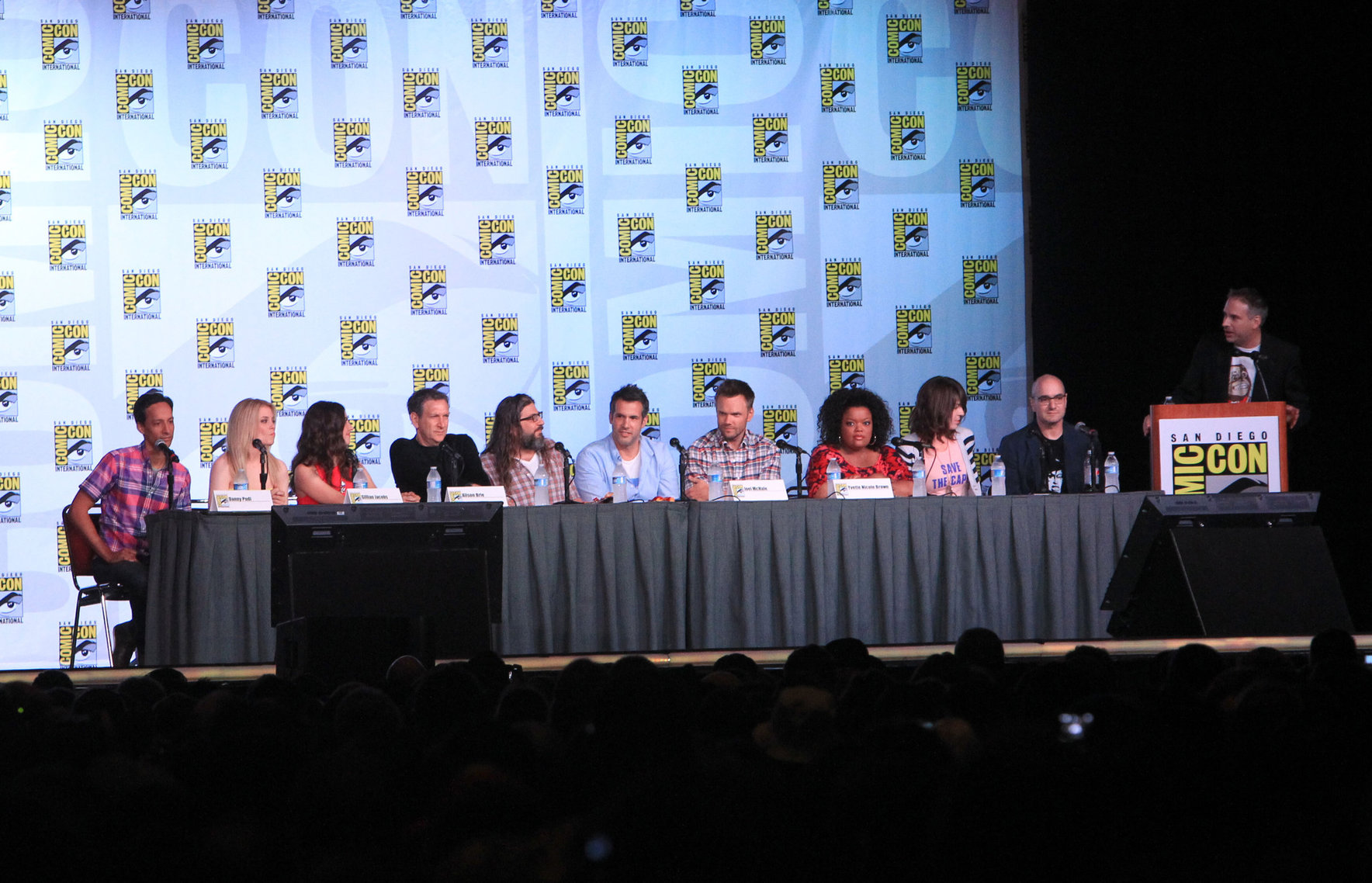 Alison Brie community panel at San Diego Comic Con on July 13, 2012