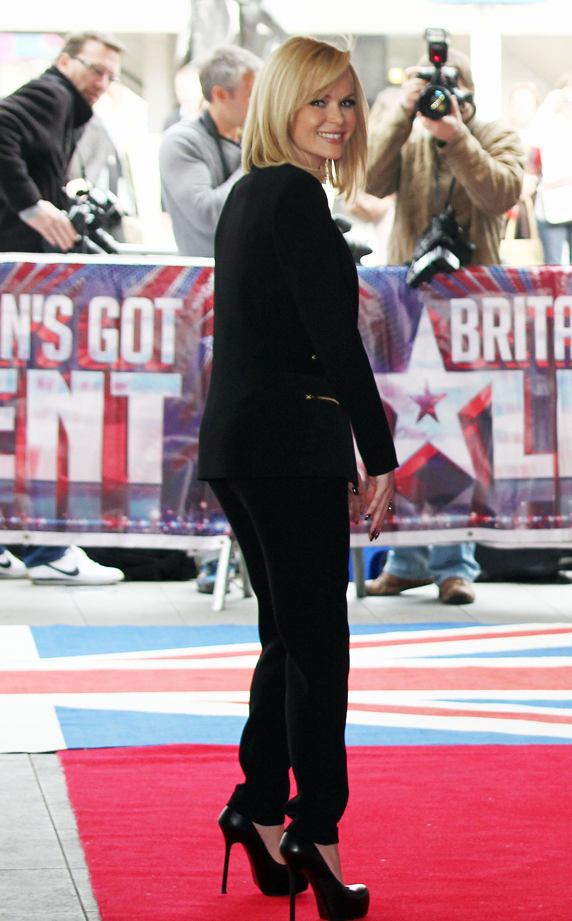 Amanda Holden attends the Britain's Got Talent Launch Event in London on March 22, 2012