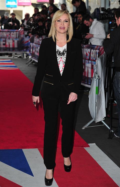 Amanda Holden attends the Britain's Got Talent Launch Event in London on March 22, 2012