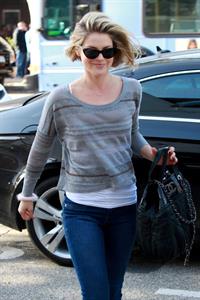 Amy Smart, Ali Larter and Jessica Alba at Splendid Store opening with Crafting Community and Baby2baby on December 4, 2011