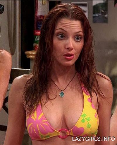 April Bowlby in a bikini