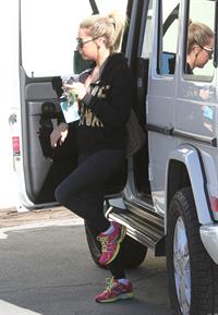 Ashley Tisdale out and about in LA 12/11/12 