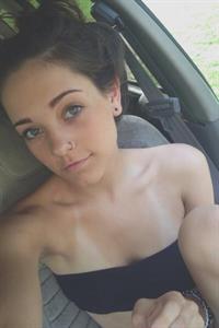 Casey Ledford in a bikini taking a selfie
