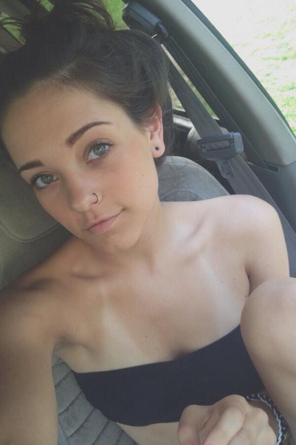 Casey Ledford in a bikini taking a selfie