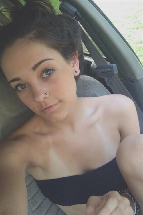 Casey Ledford in a bikini taking a selfie
