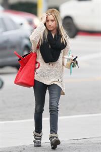 Ashley Tisdale Starbucks in LA 11/29/12 