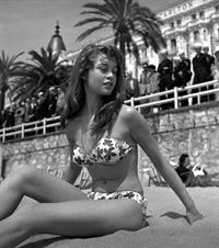 Brigitte Bardot in a bikini