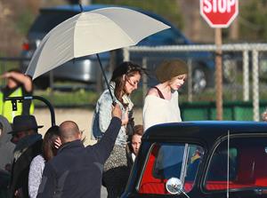 Taylor Swift filming a music video in Malibu 2/11/13 