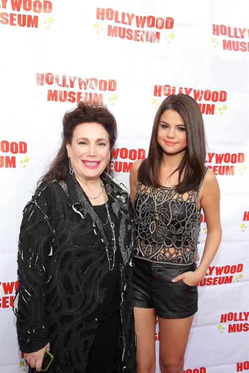 Selena Gomez at the Marilyn Monroe exhibit at the Hollywood Museum on May 30, 2012