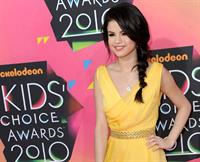 Selena Gomez Nickelodeons 23rd annual Kids Choice Awards on March 27, 2010 in Los Angeles California