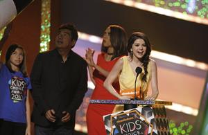 Selena Gomez Nickelodeons 23rd annual Kids Choice Awards on March 27, 2010 in Los Angeles California