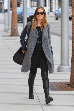 Olivia Wilde in Beverly Hills on October 29, 2013