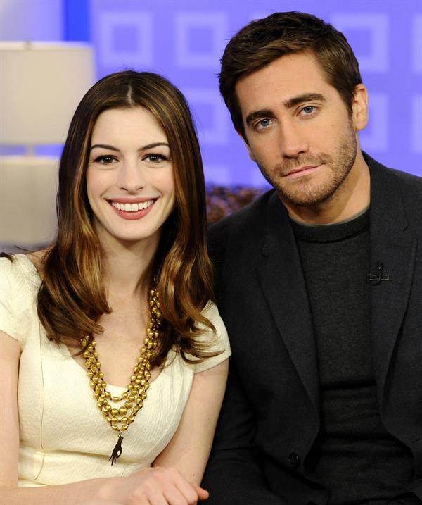 Anne Hathaway appears on NBC News Today Show on November 18, 2010