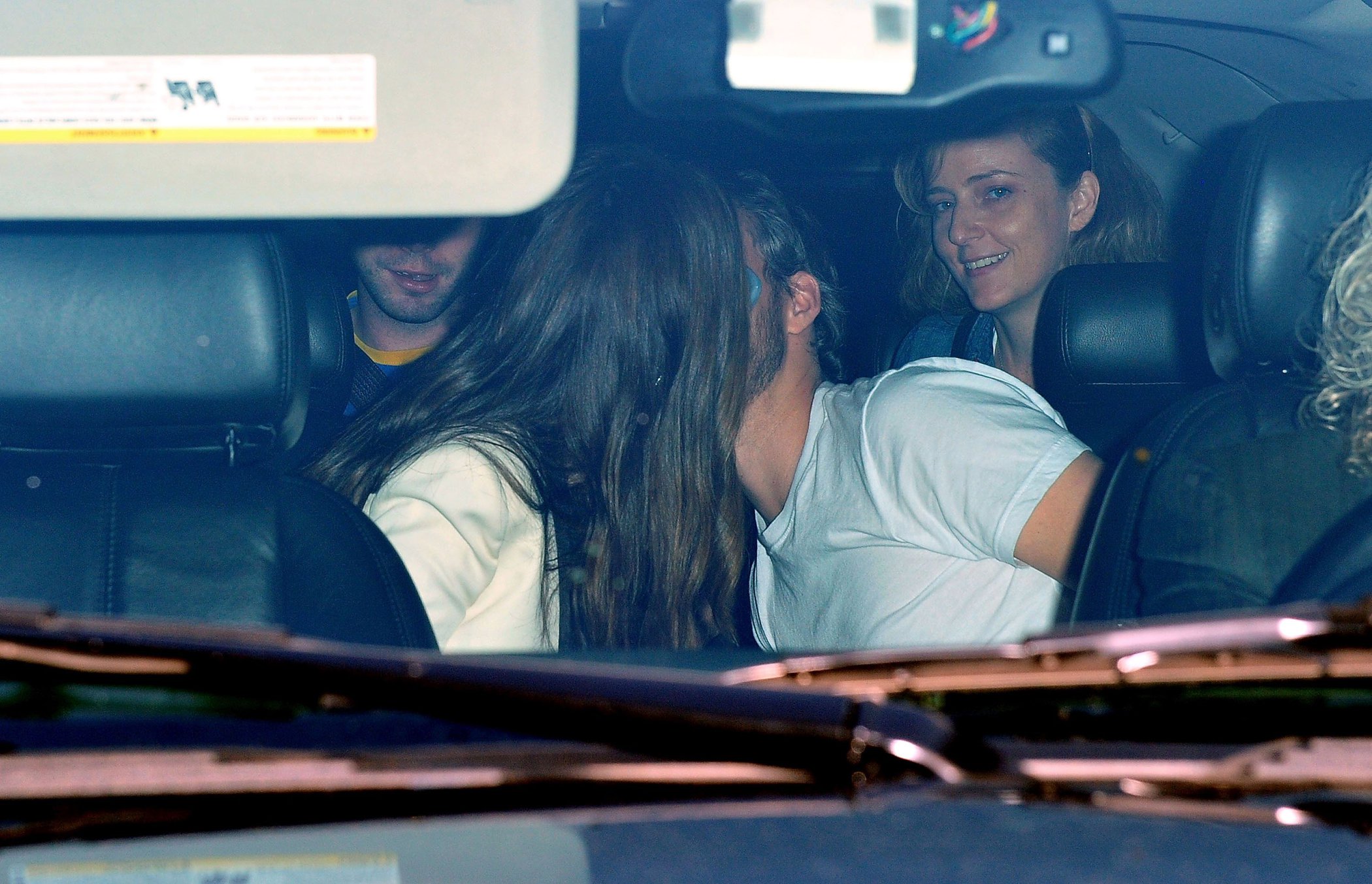 Anne Hathaway leaves the Daily Show with Jon Stewart in New York City on August 18, 2011