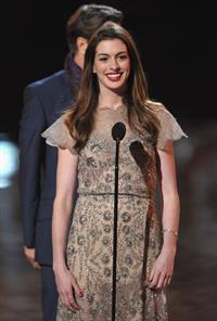 Anne Hathaway Spike TVs Scream 2011 Awards in Universal City California on October 15, 2011