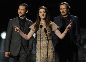 Anne Hathaway Spike TVs Scream 2011 Awards in Universal City California on October 15, 2011