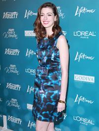 Anne Hathaway Varietys 2nd Annual Power of Women Luncheon on September 30, 2010
