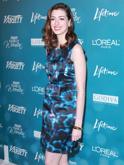 Anne Hathaway Varietys 2nd Annual Power of Women Luncheon on September 30, 2010