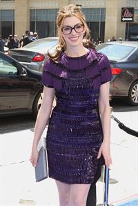 Anne Hathaway attending the Rio Los Angeles premiere on April 10, 2011
