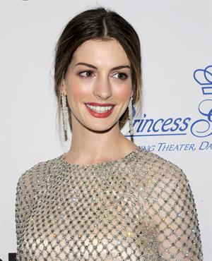 Anne Hathaway Princess Grace Awards Gala in New York City on November 1, 2011