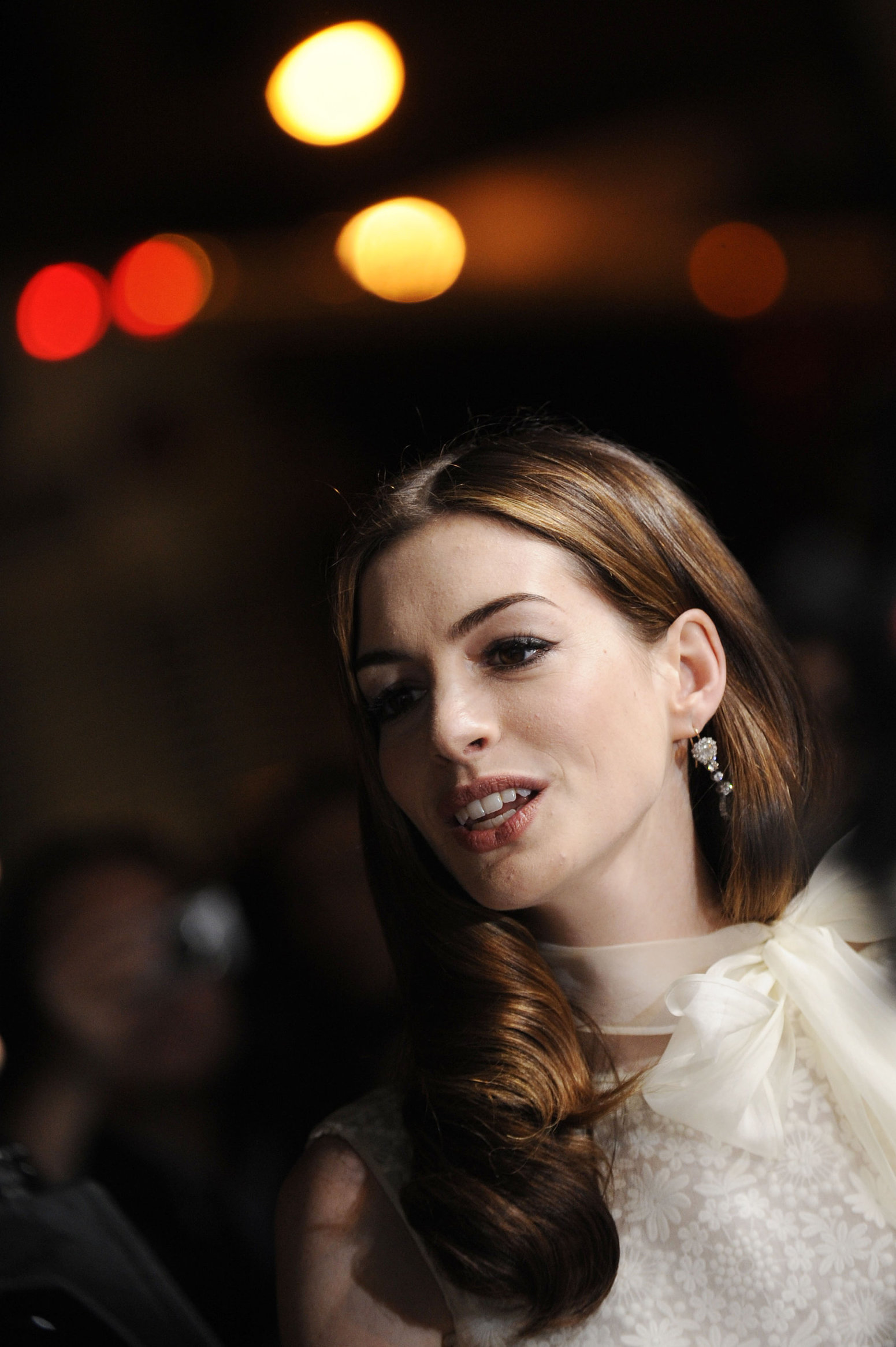 Anne Hathaway Love & Other Drugs screening at the DGA Theater in New York City on November 16, 2010