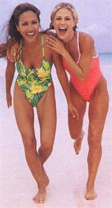 Leeann Tweeden in a bikini