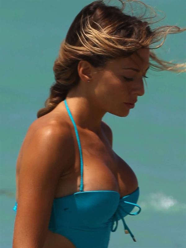 Alessia Tedeschi in a bikini