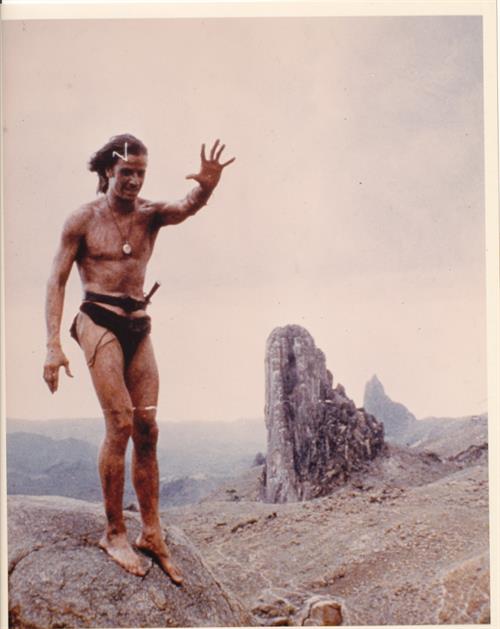 Christopher Lambert in a bikini