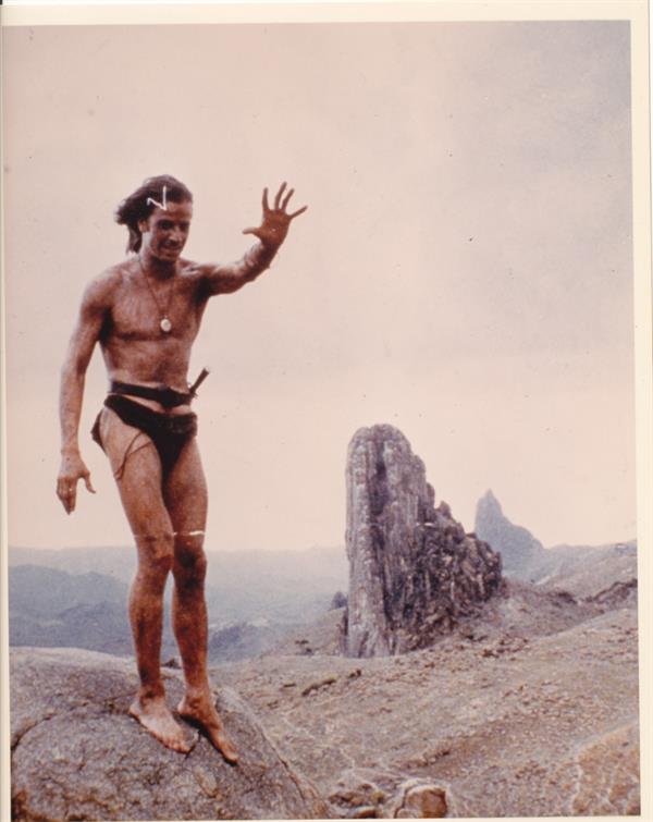 Christopher Lambert in a bikini