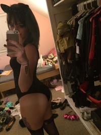 Anonymous in a bikini taking a selfie