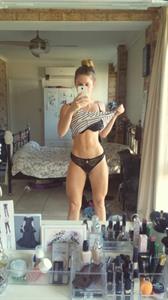 Anonymous in lingerie taking a selfie