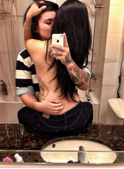 Anonymous taking a selfie